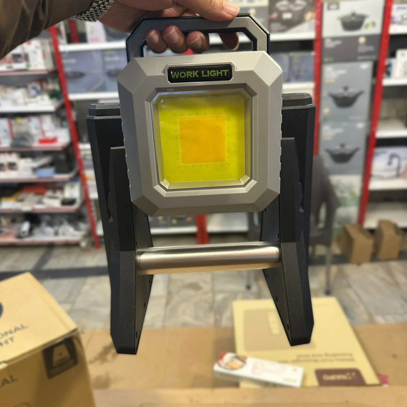 Multifunctional Telescopic Work Light & Power Bank