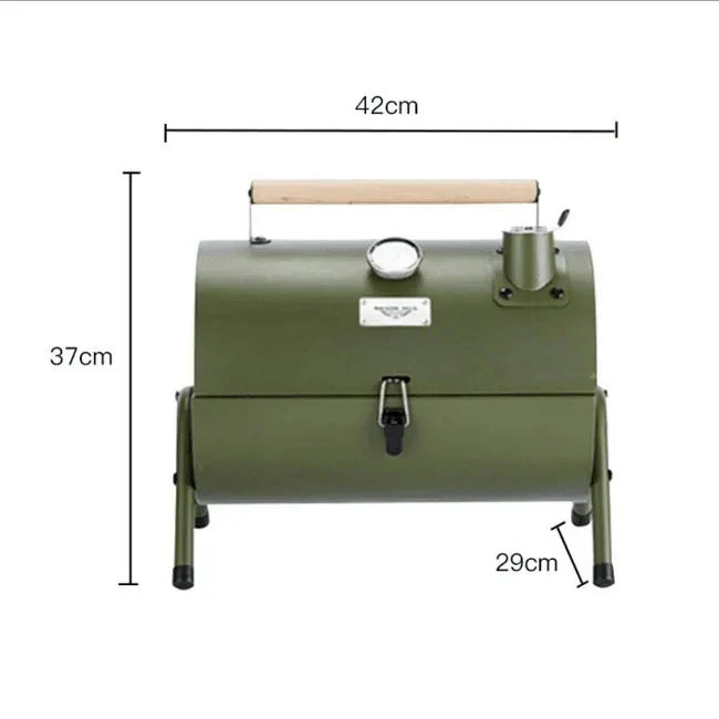 Charcoal BBQ Grill with Chimney