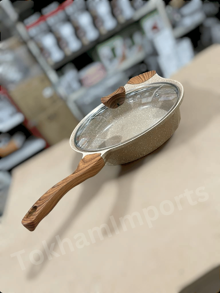 Granite 28cm Diamond Deep Fry Pan