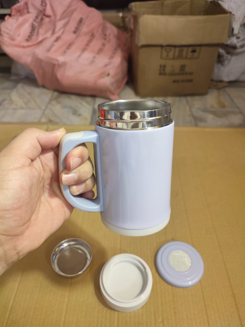 FUGUANG Stainless Steel Vacuum Cup 480ml