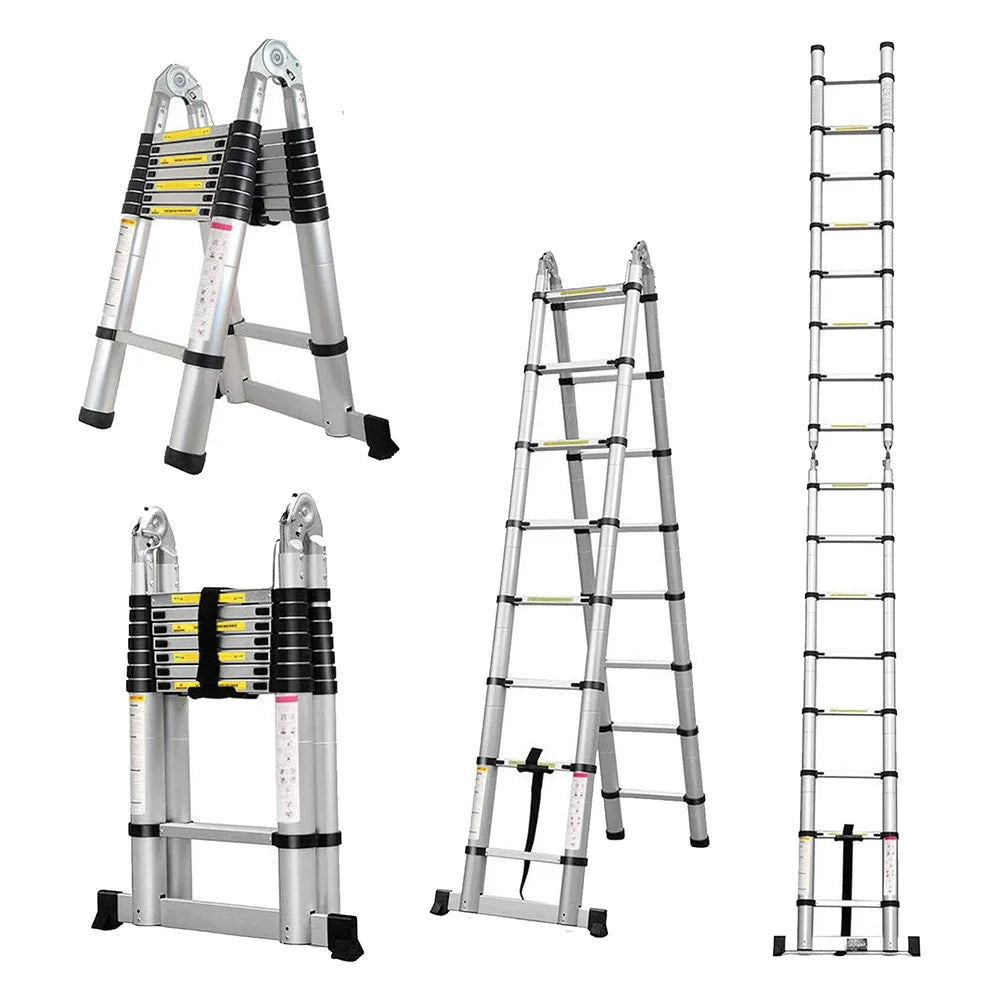 2 in 1 Aluminum Foldable Ladder