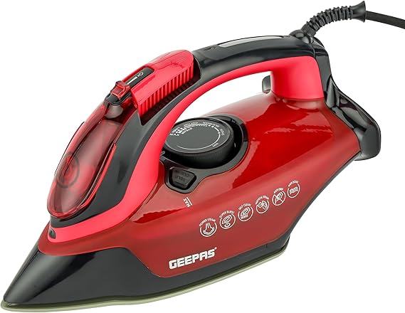 GEEPAS 3100W Ceramic Steam Iron-24026
