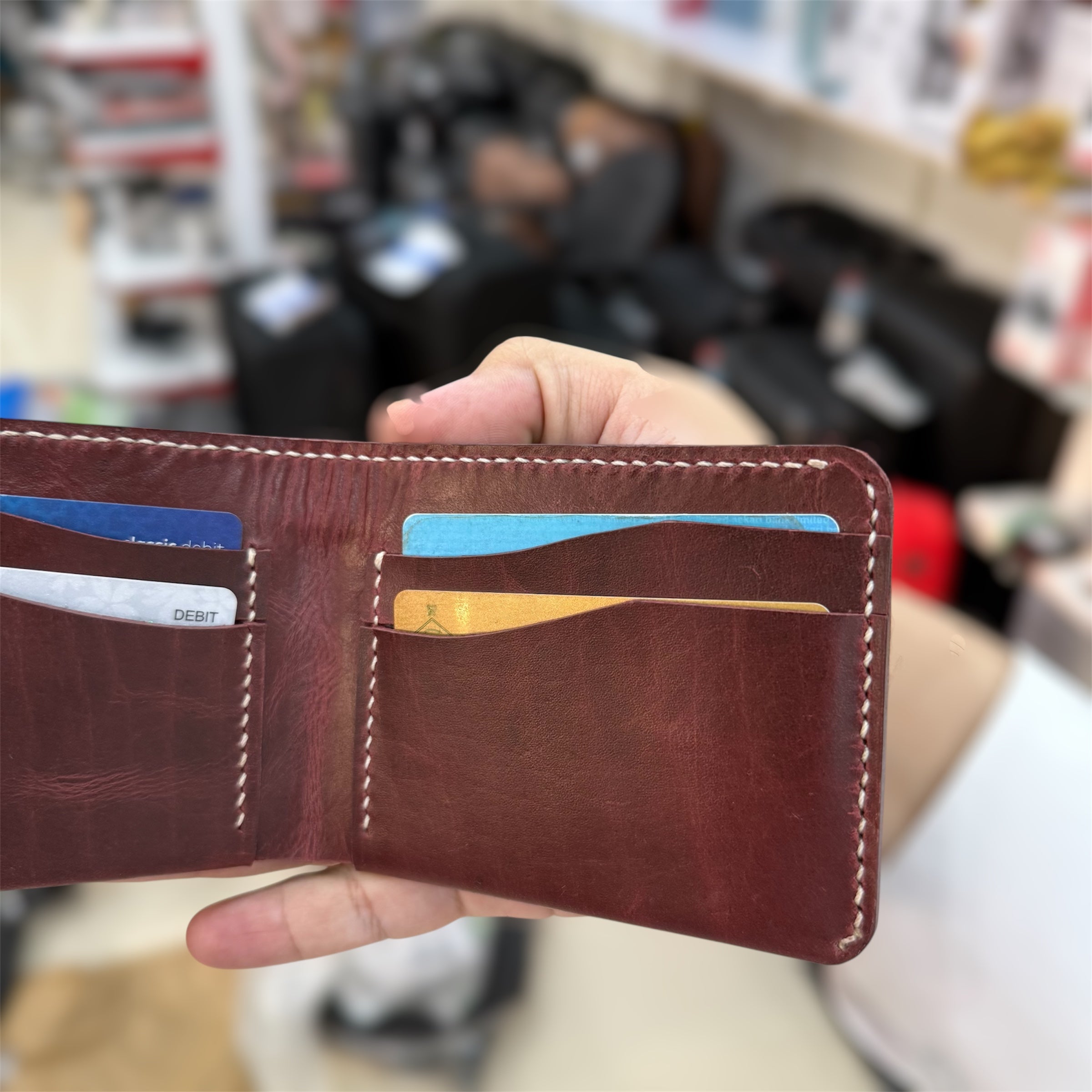 Chalapacha Bifold Handmade Leather Wallet