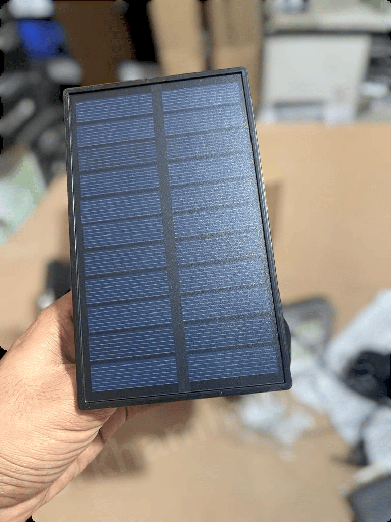 3D Solar Sensor Light