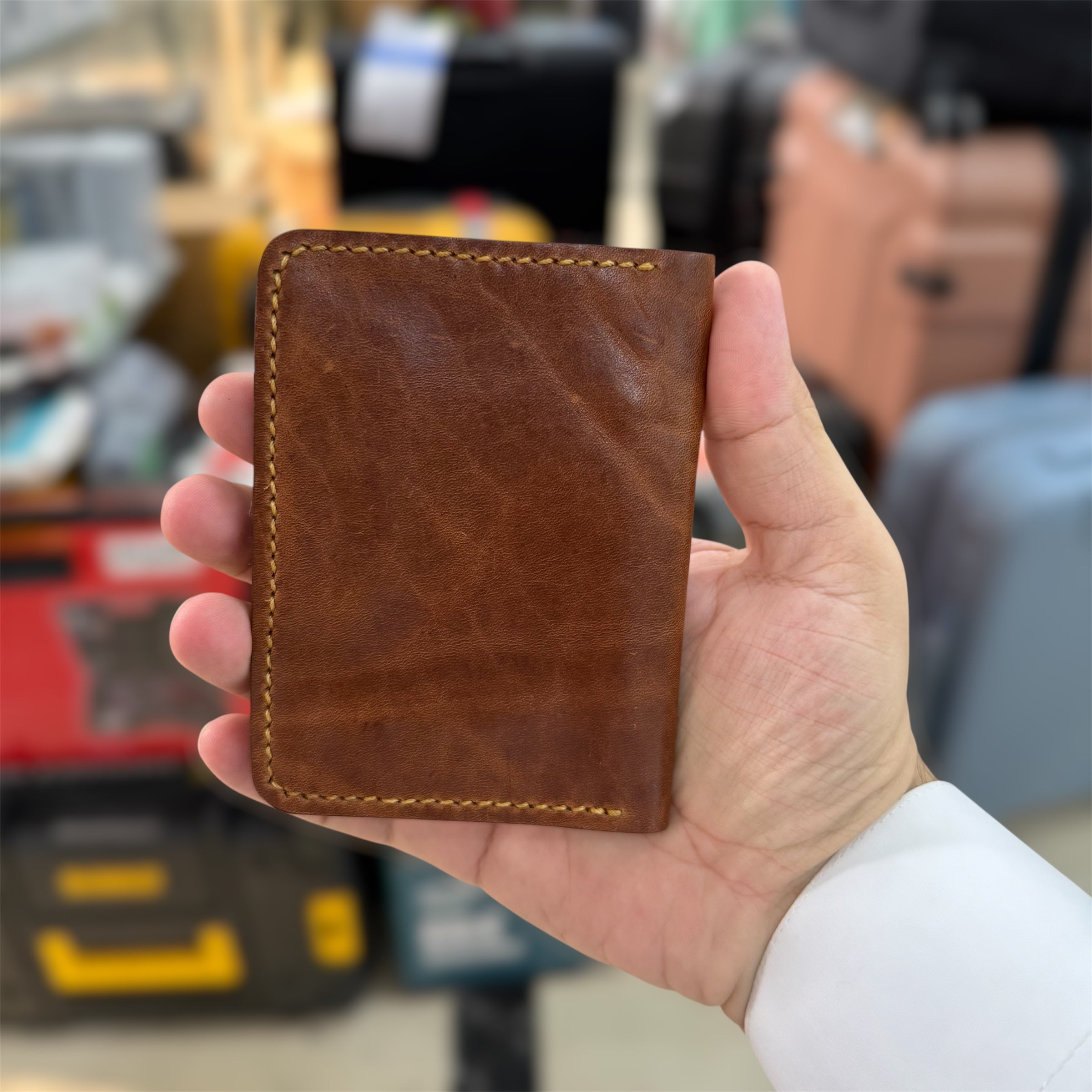 Chalapacha Click On Handmade Leather Wallet
