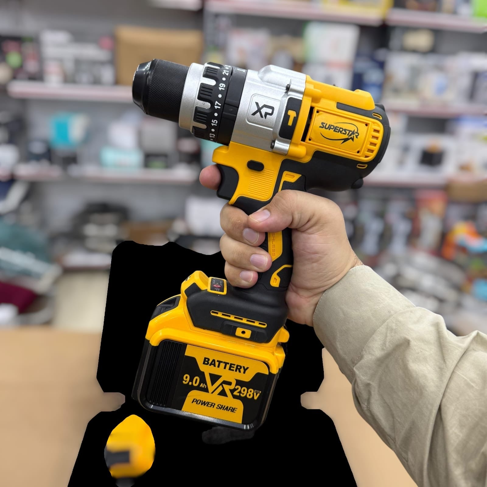 Super Star Heavy Duty Brushless Drill Machine TH-298