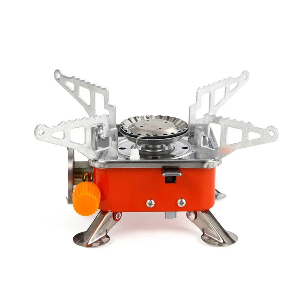 Small Portable Camping Stove With Butane Bottle
