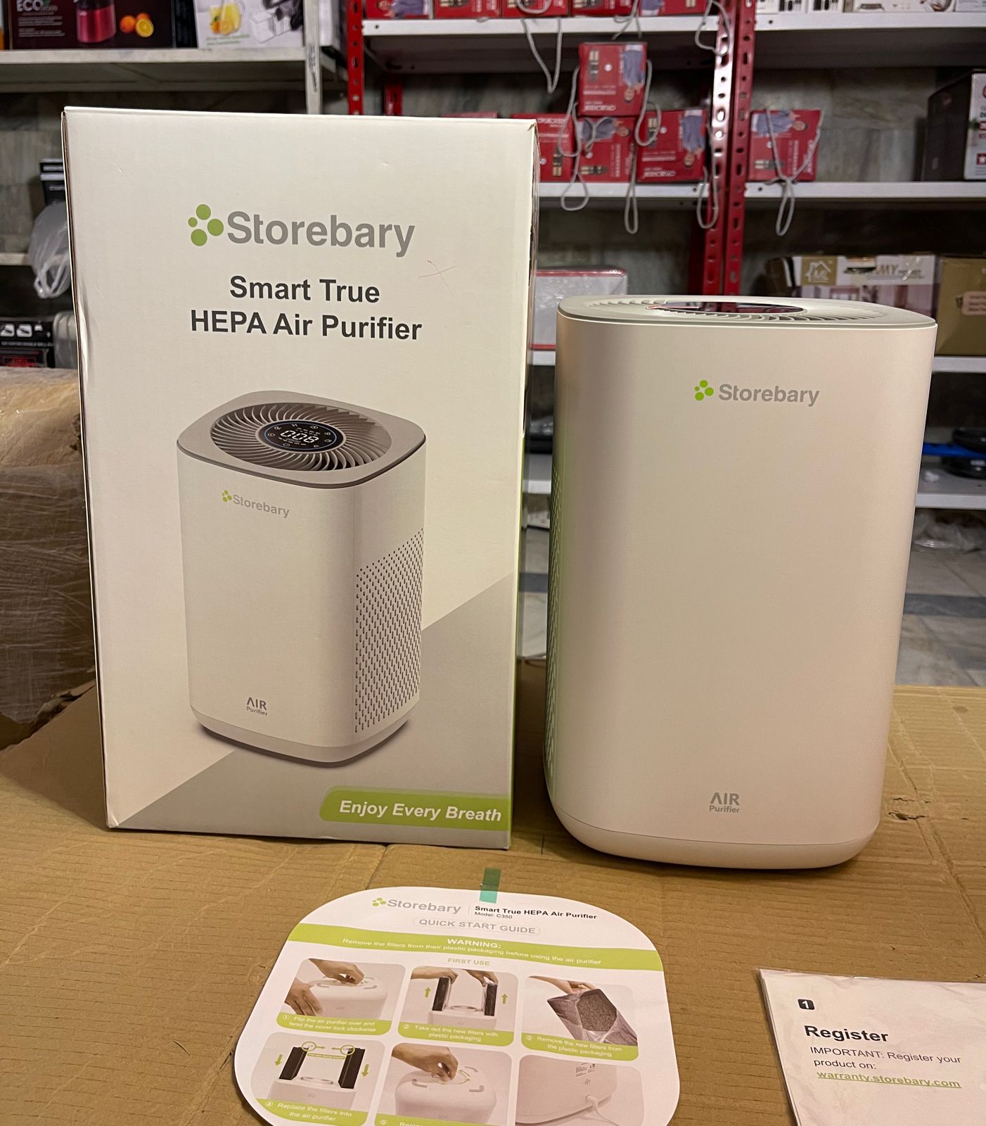 Storebary Smart True Hepa Air Purifier