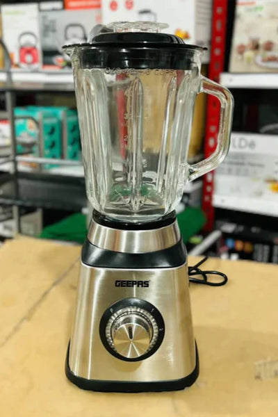 GEEPAS 2 in 1 Steel Blender 600W-44076