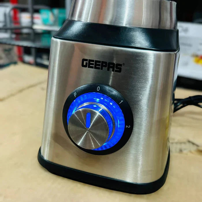 GEEPAS 2 in 1 Steel Blender 600W-44076