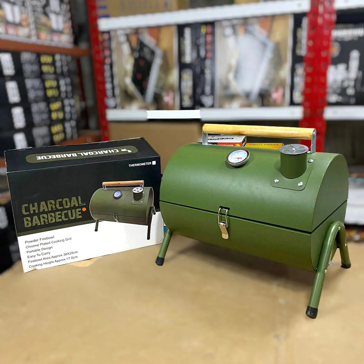Charcoal BBQ Grill with Chimney