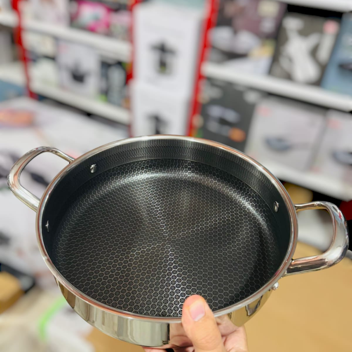 Laser Coated Honeycomb Cookware Set