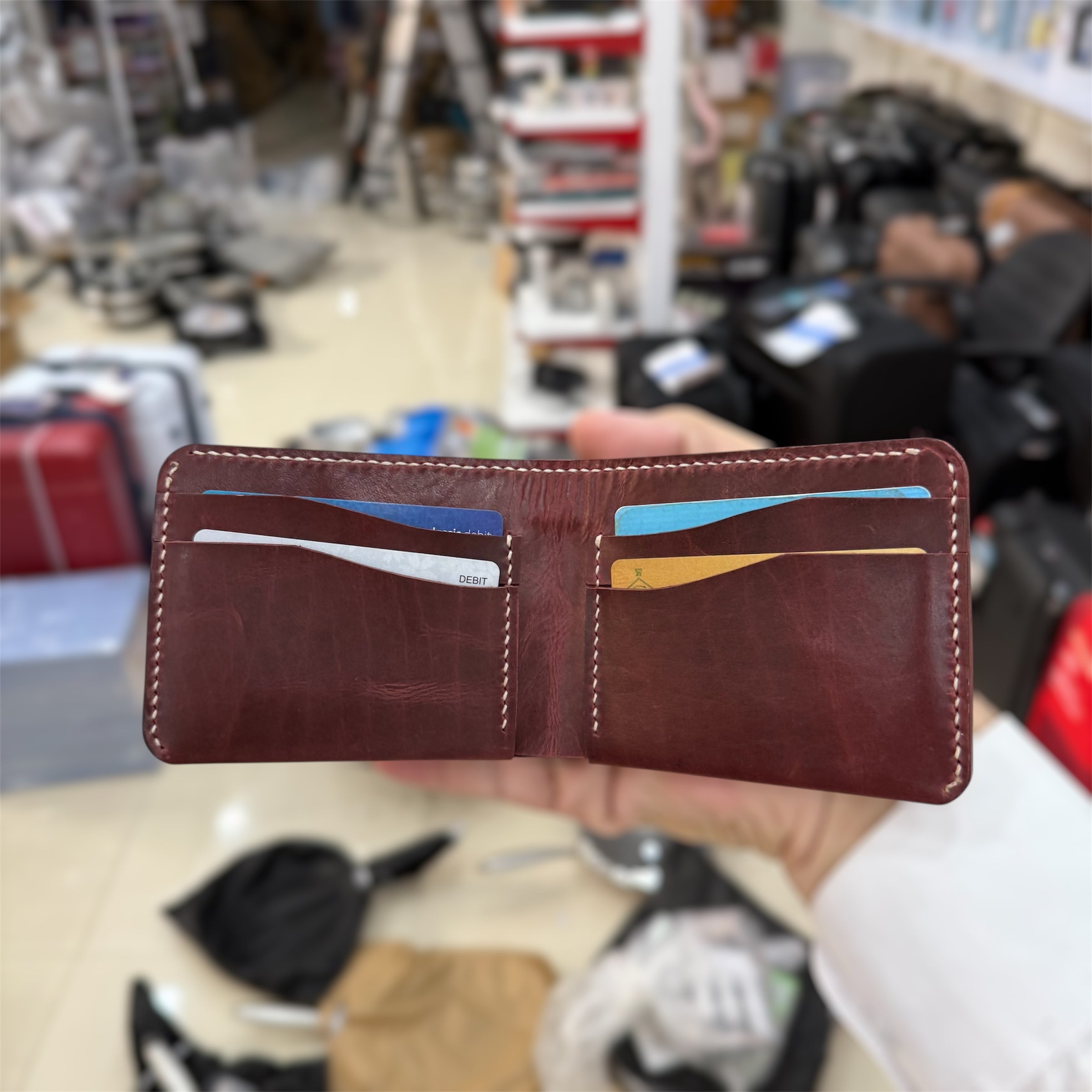 Chalapacha Bifold Handmade Leather Wallet