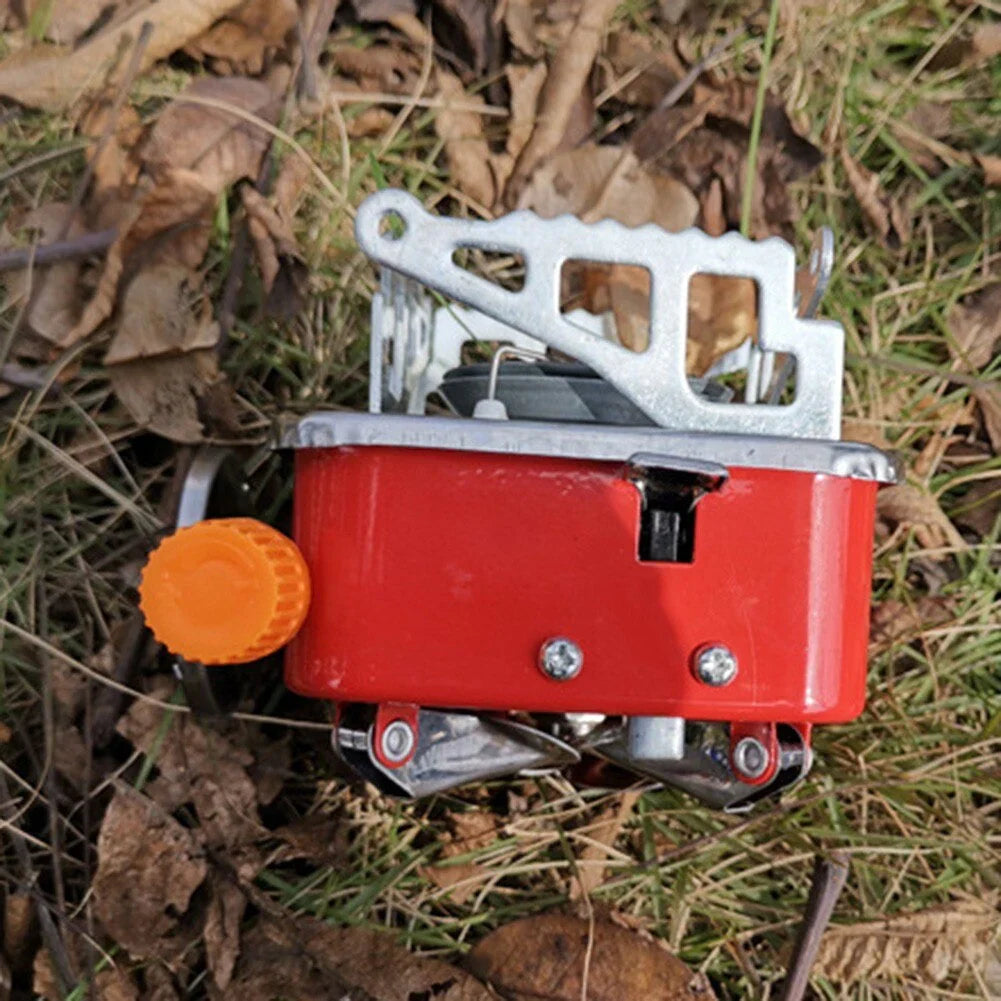 Small Portable Camping Stove With Butane Bottle