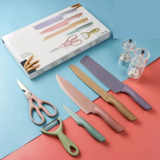 6pcs kitchen knife set
