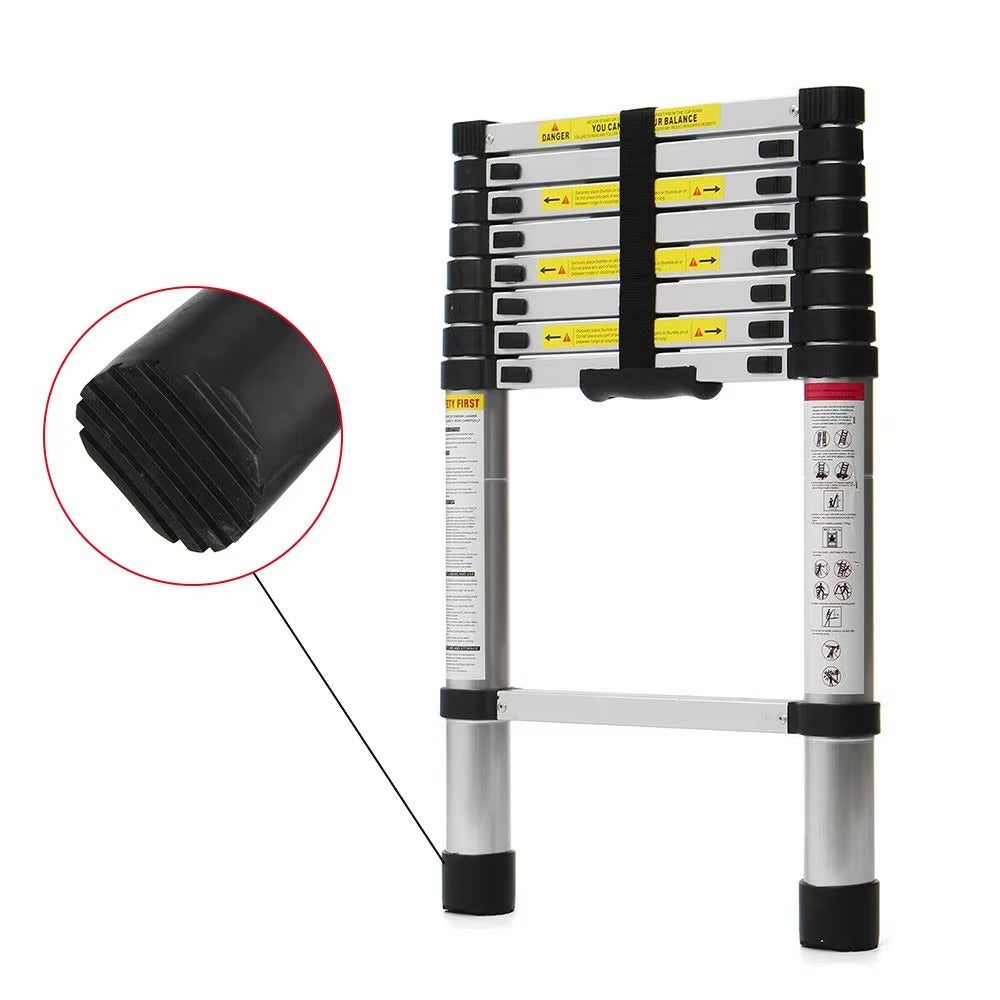 Single Aluminum Side Telescopic Foldable Ladder