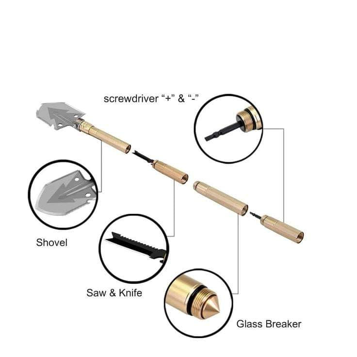 Folding Shovel Multitool-180 Degree