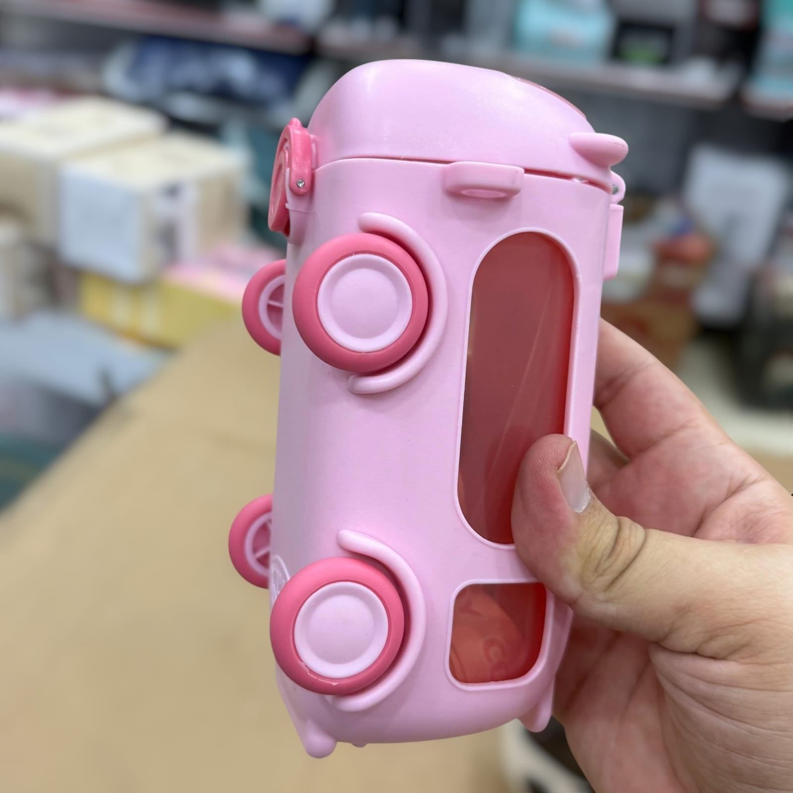 School Bus Kids Water Bottle
