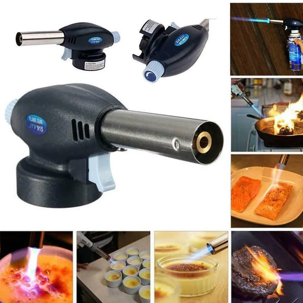 Flame Gun with Butane Bottle