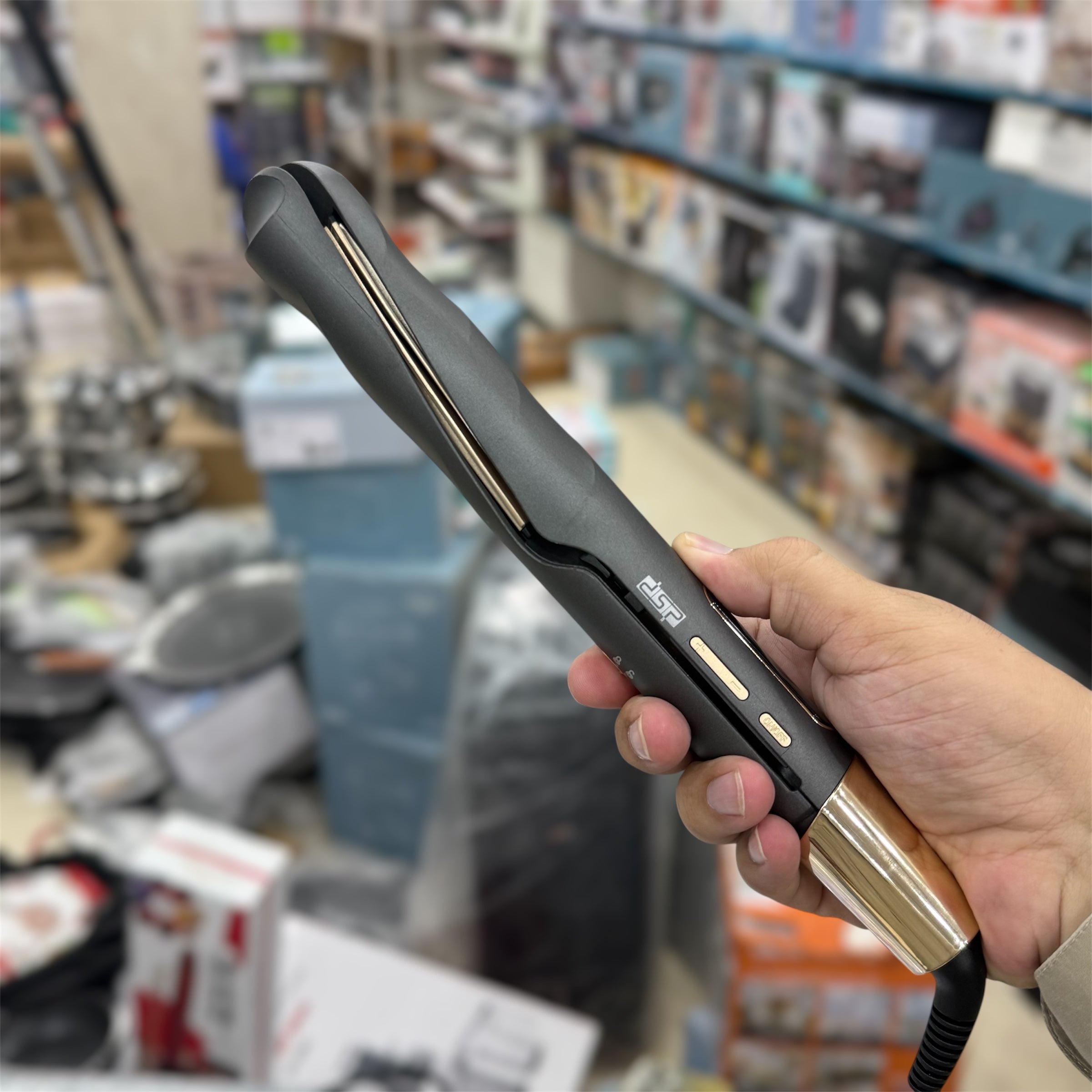 DSP 50W Aluminium Plate 2 in 1 Hair Straightener-10205