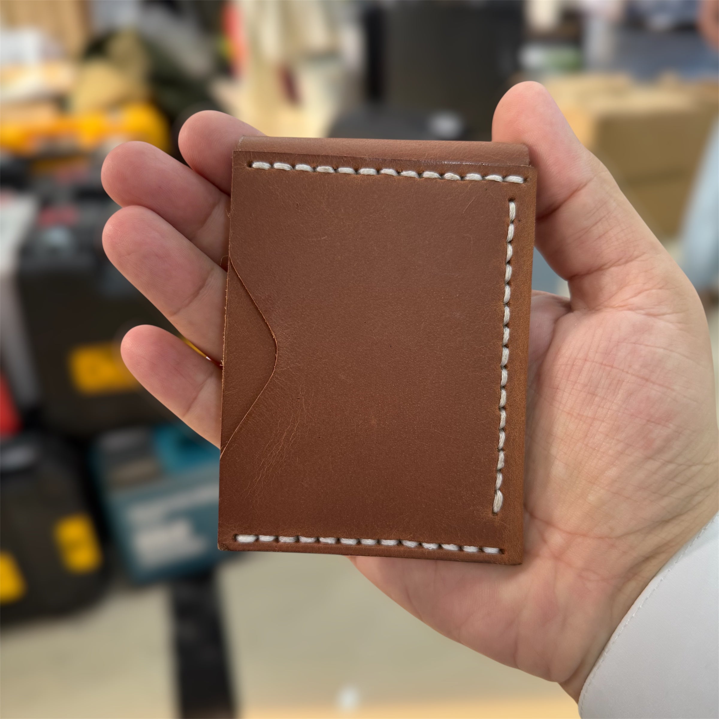 Chalapacha Verti-Smart Handmade Leather Wallet