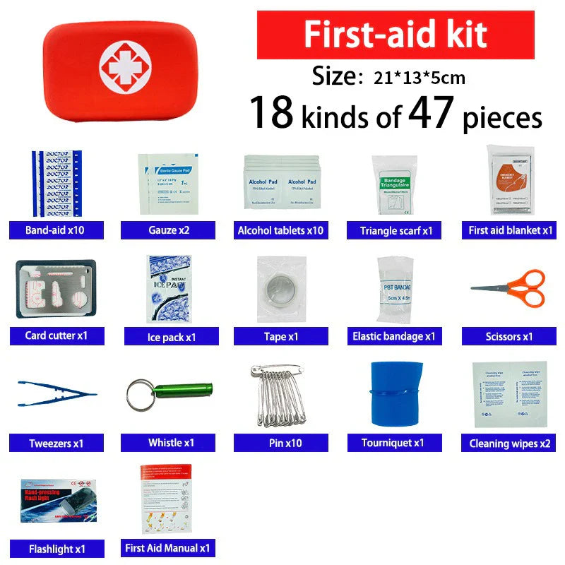 Emergency Medicial First Aid Kit