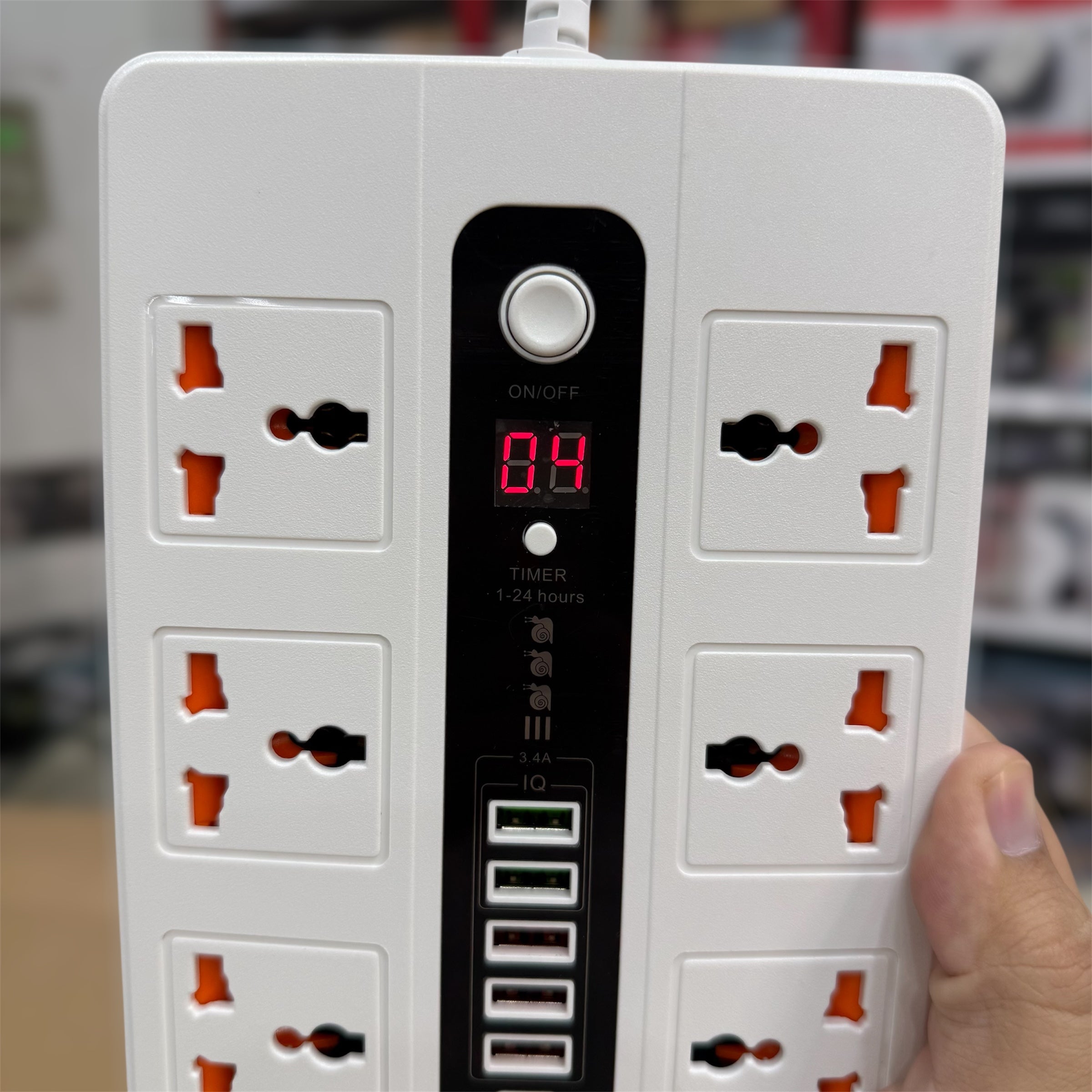 Good Quality Fireproof Extension Board with USB Ports