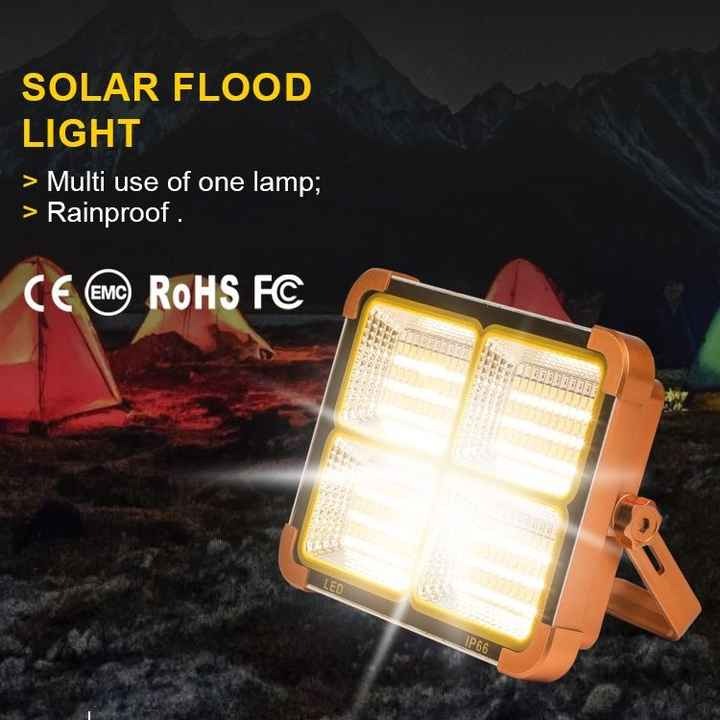 100W Dual Rechargeable Multifunction Light D8