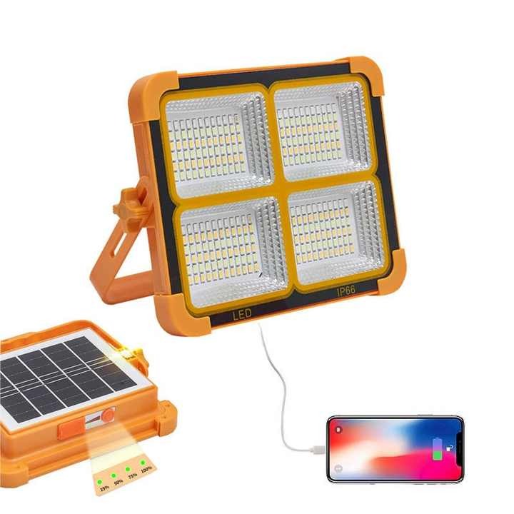 100W Dual Rechargeable Multifunction Light D8