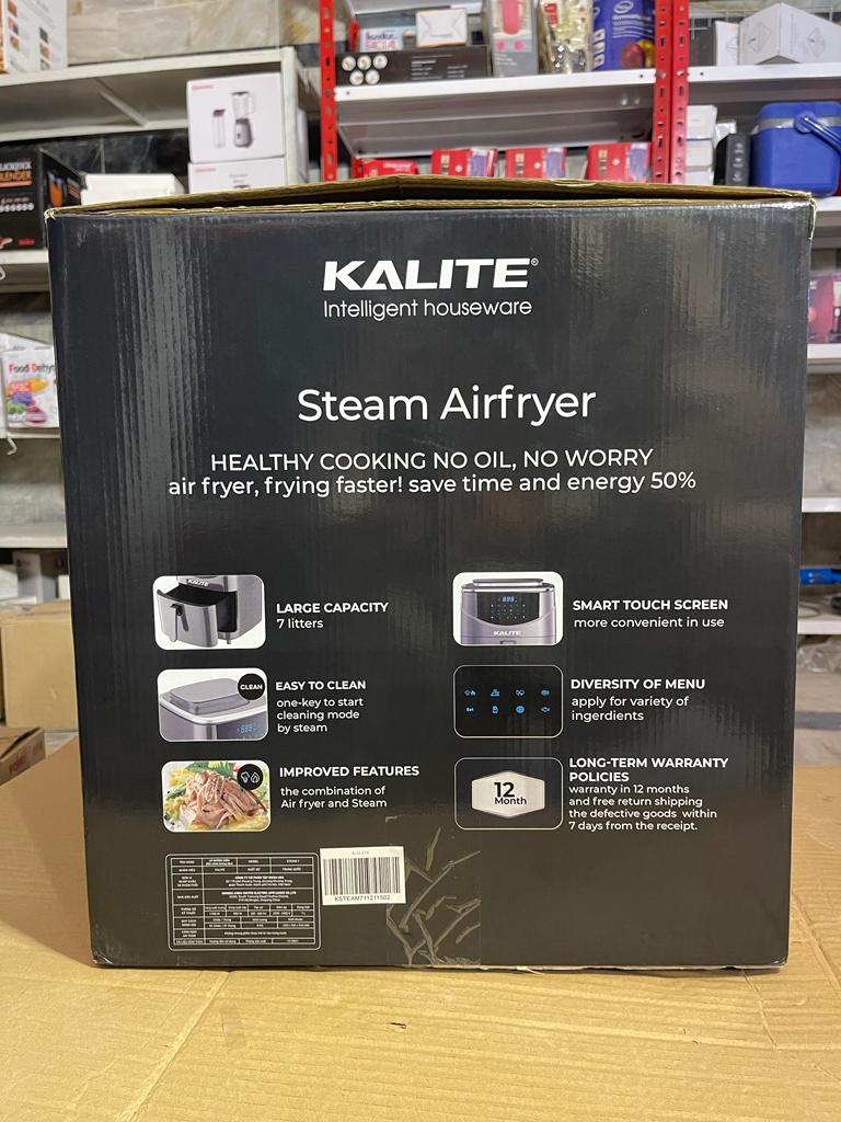 Kalite XXL 7L Digital Steam Air Fryer