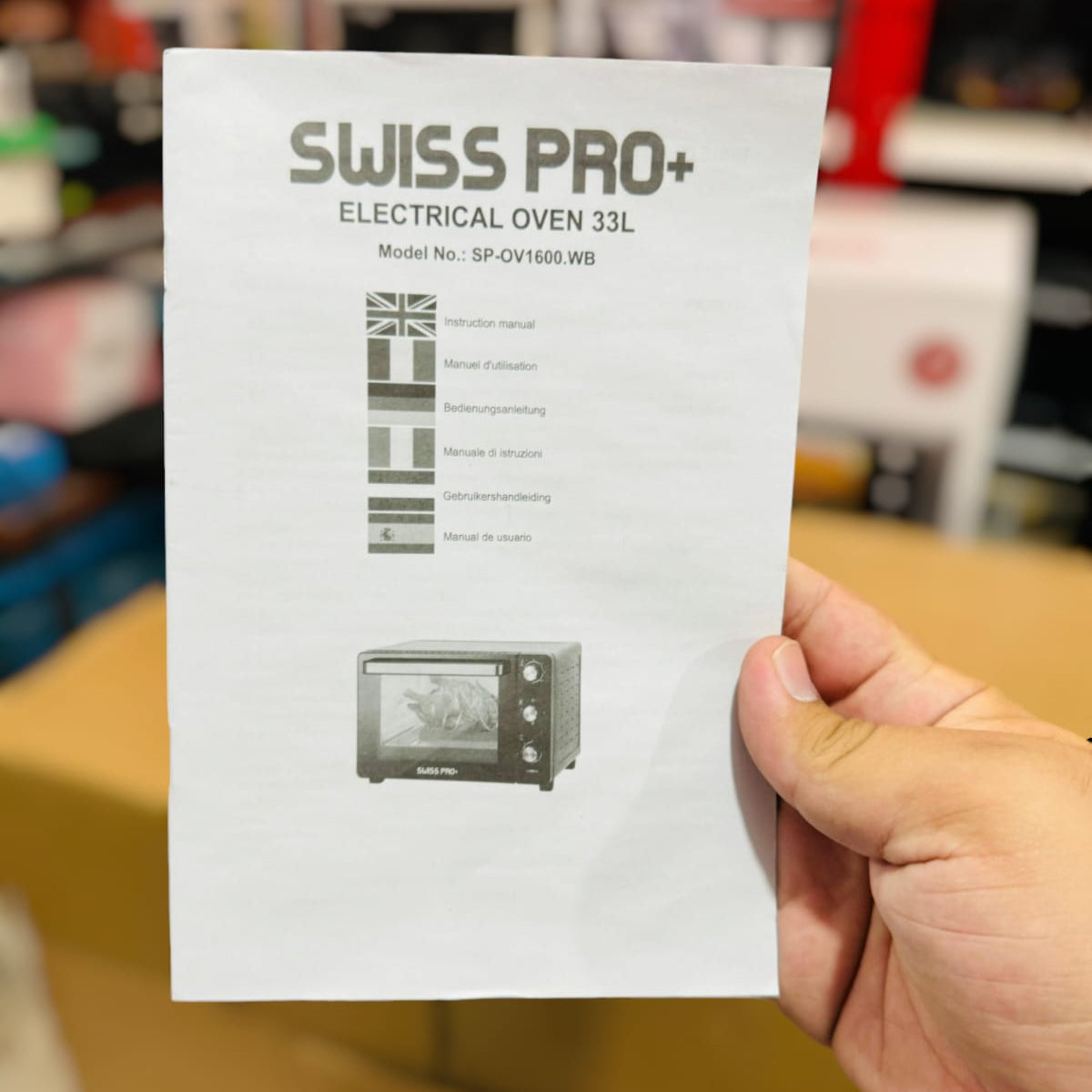 Swiss Pro+ Electric Oven 33L
