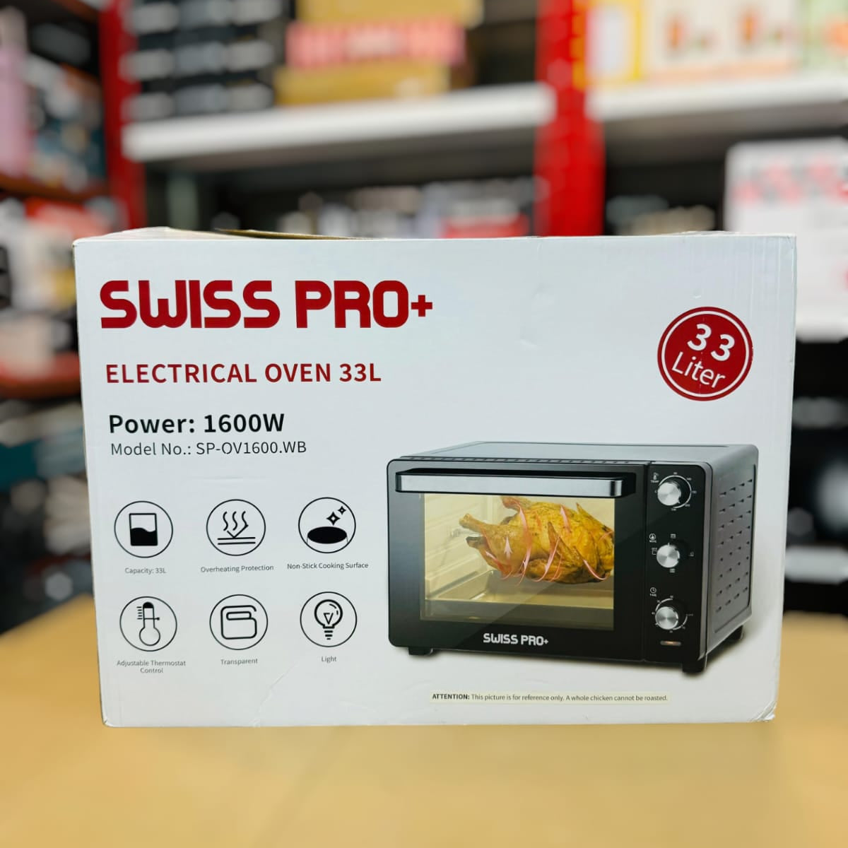Swiss Pro+ Electric Oven 33L