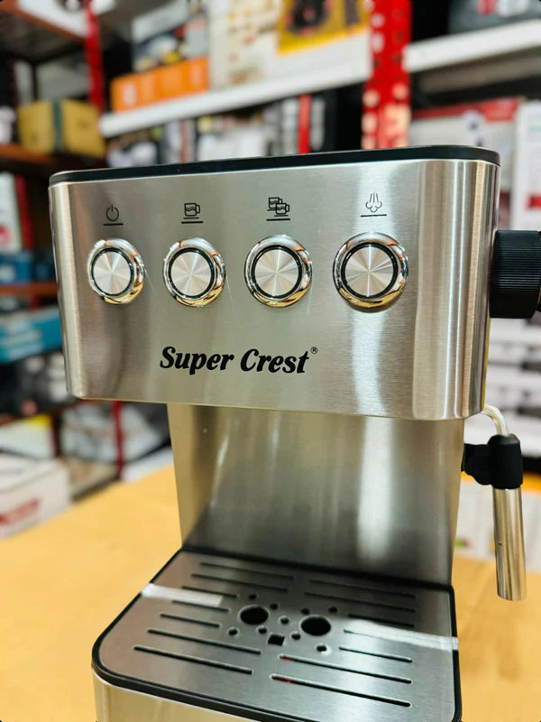 Super Crest Espresso Coffee Maker