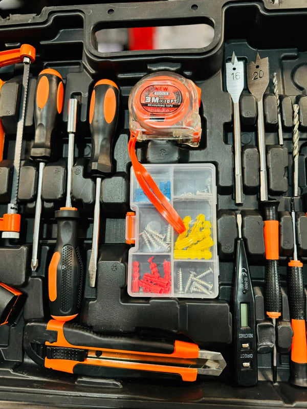 Rechargeable Drill + Multi Tool Box