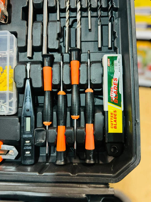 Rechargeable Drill + Multi Tool Box