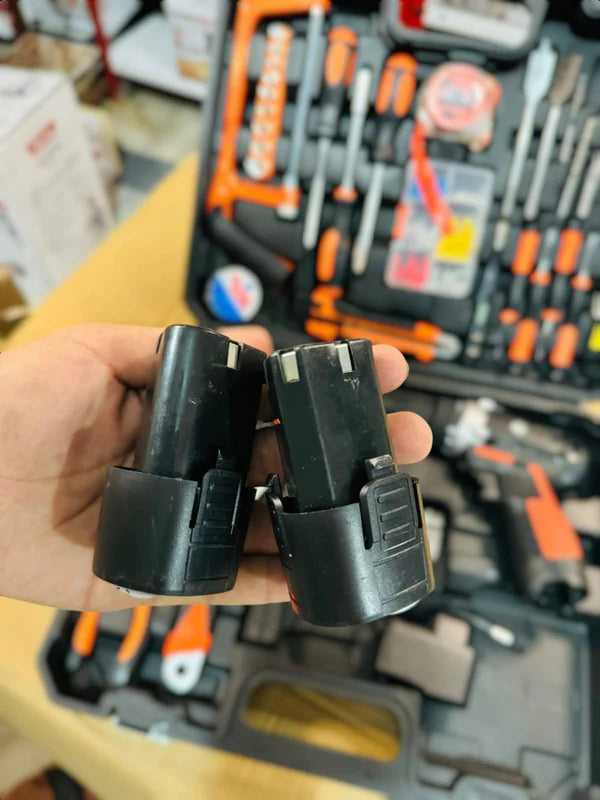 Rechargeable Drill + Multi Tool Box