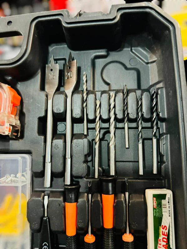 Rechargeable Drill + Multi Tool Box