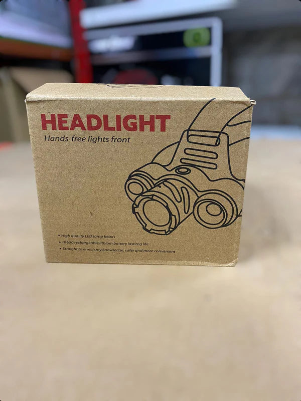 HEADLIGHT With 2 Rechargeable Batteries