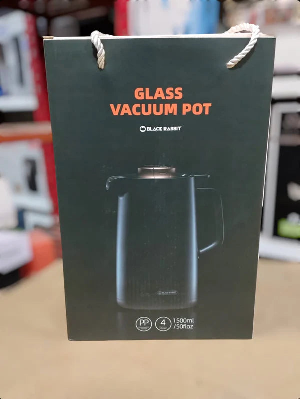 BLACK RABBIT Glass Vacuum Pot 1500ml