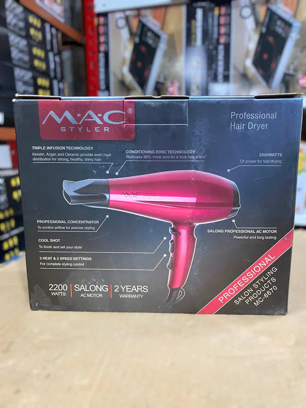 MAC Professional Hair Dryer