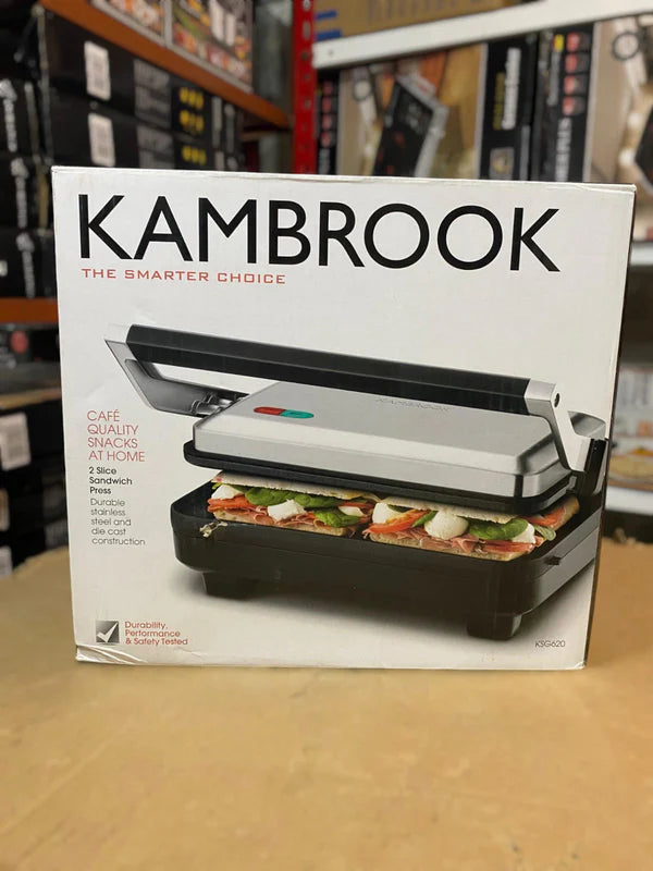 KAMBROOK 2 slice Sandwich Press