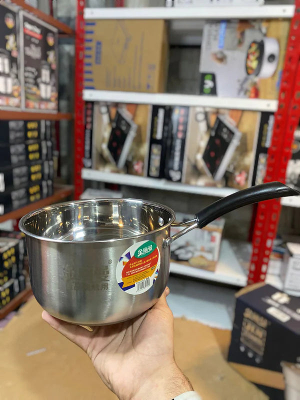 JLM Stainless Steel Saucepan 18cm