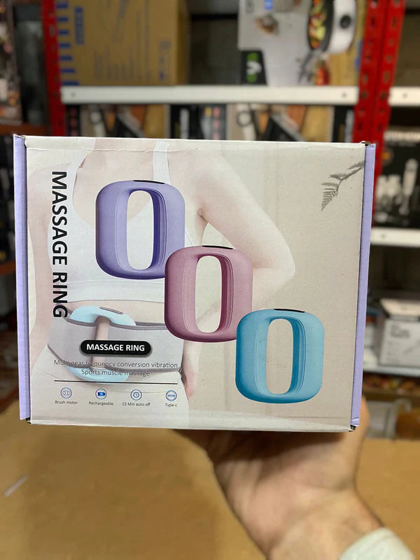 Rechargeable Massager Ring with Back Belt