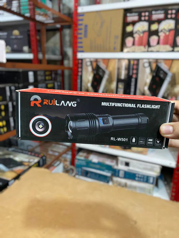 RULANG Multifunctional Flashlight Torch RL-W501