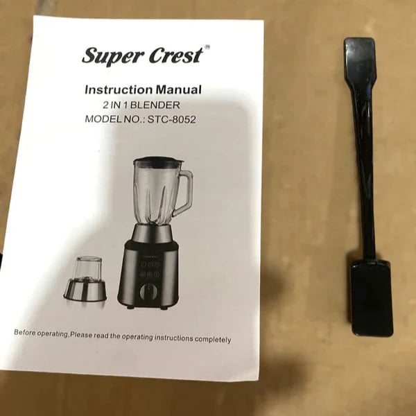 SUPER CREST 2 in 1 Digital Blender 600W SCT-8052
