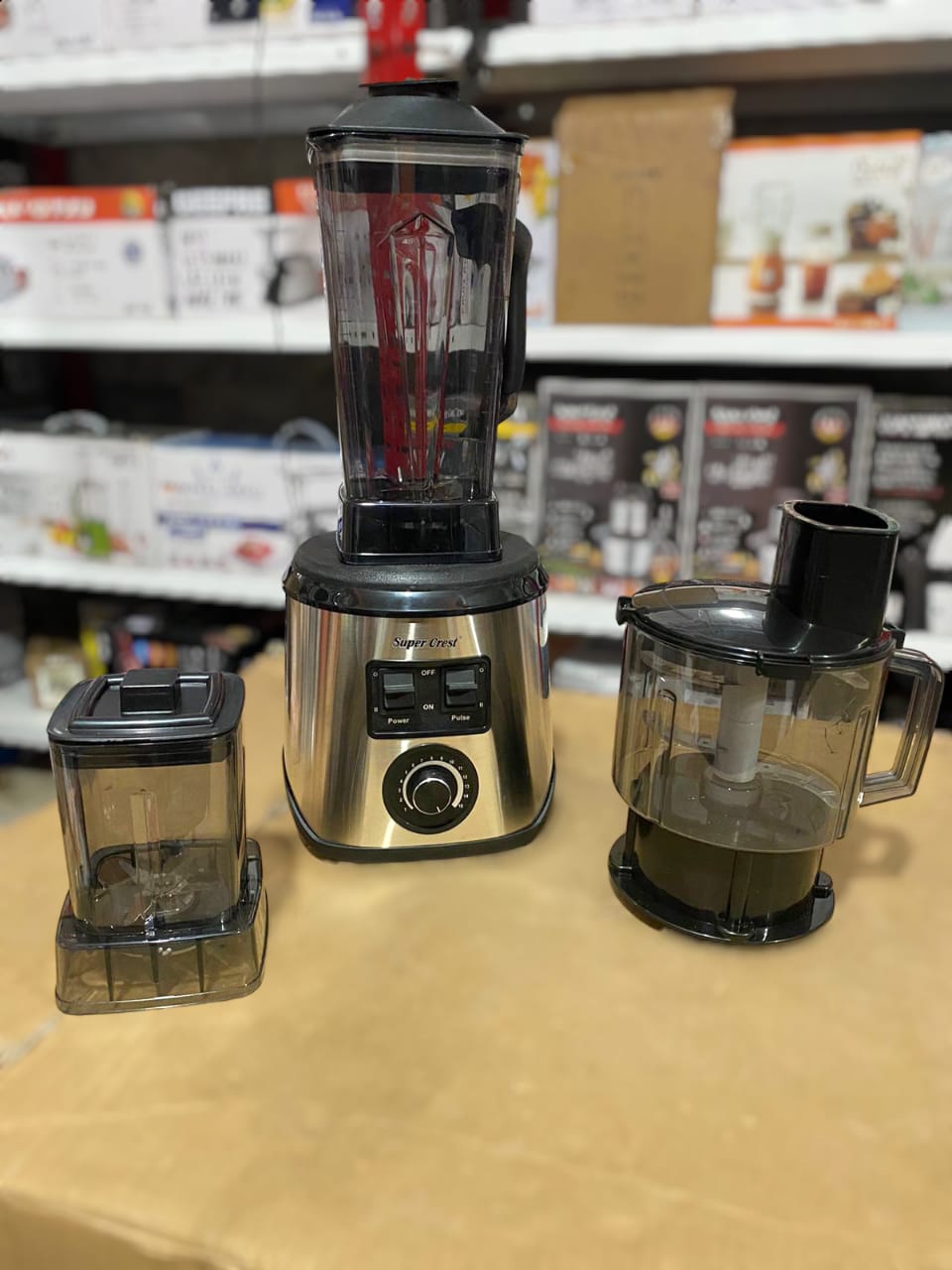 Super Crest 3 in 1 Blender 1200W SCT-8062