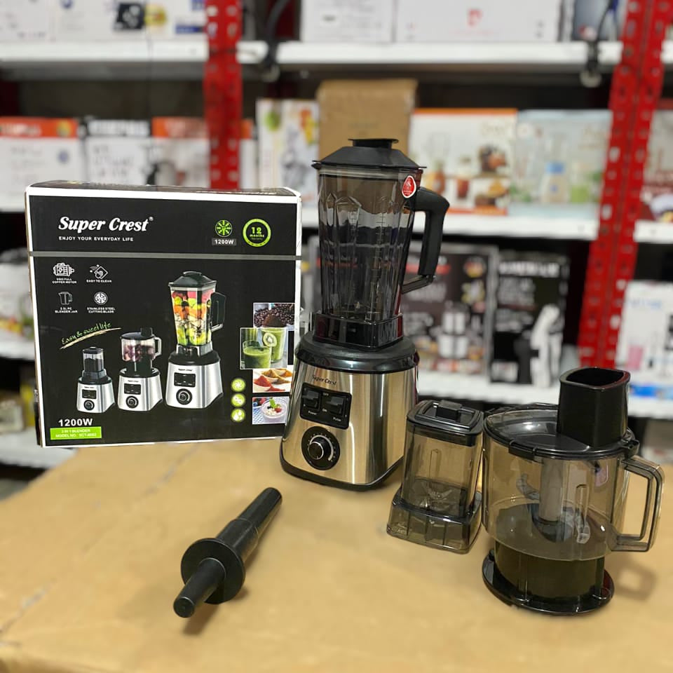 Super Crest 3 in 1 Blender 1200W SCT-8062