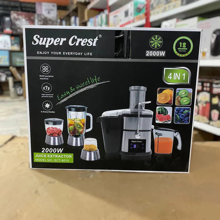 SUPER CREST 4 in 1 Food Factory 200W SCT-8010