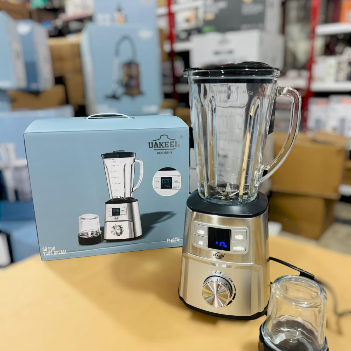 Uakeen Digital Blender Grinder ZL-1307