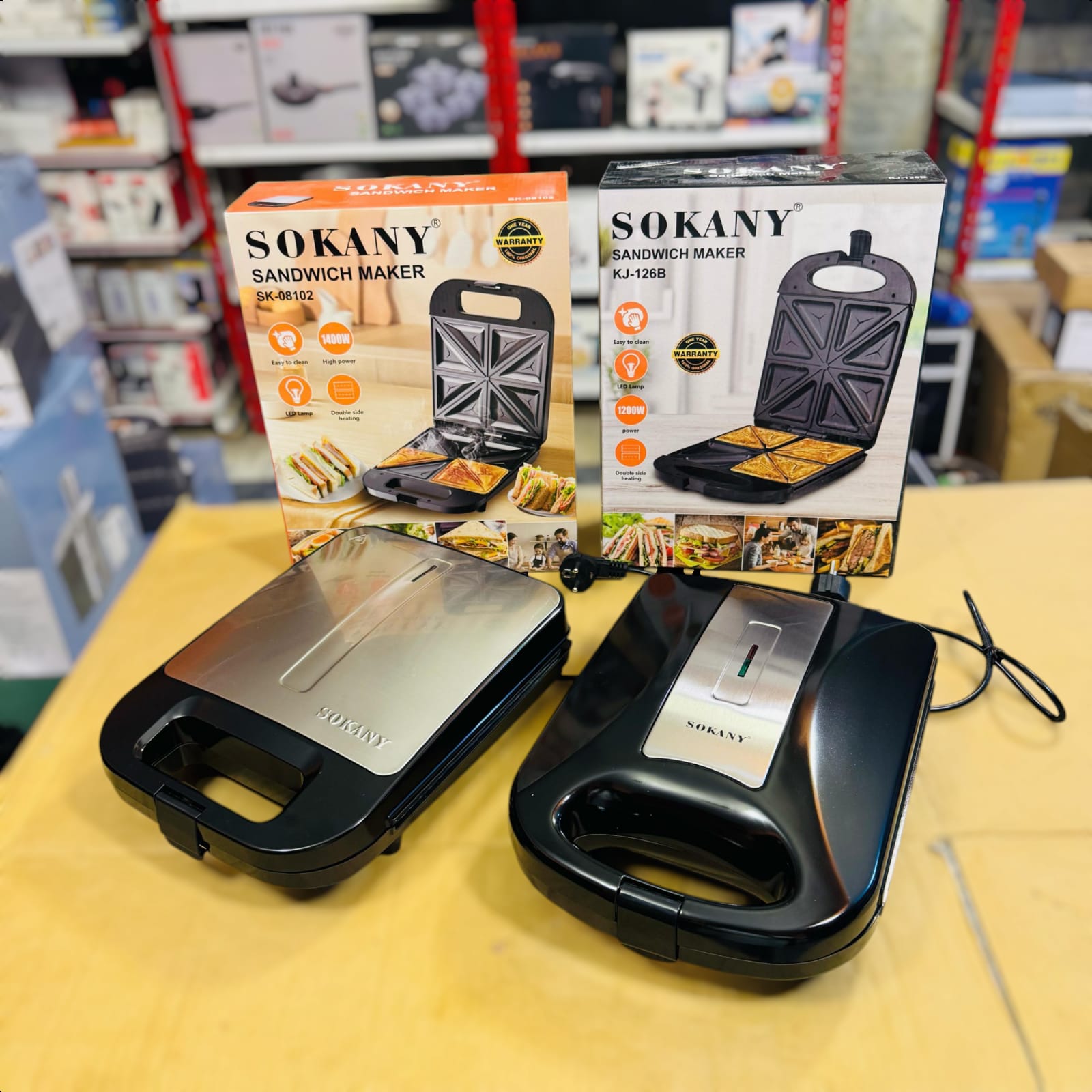 Sokany 8 Slice Sandwich Maker